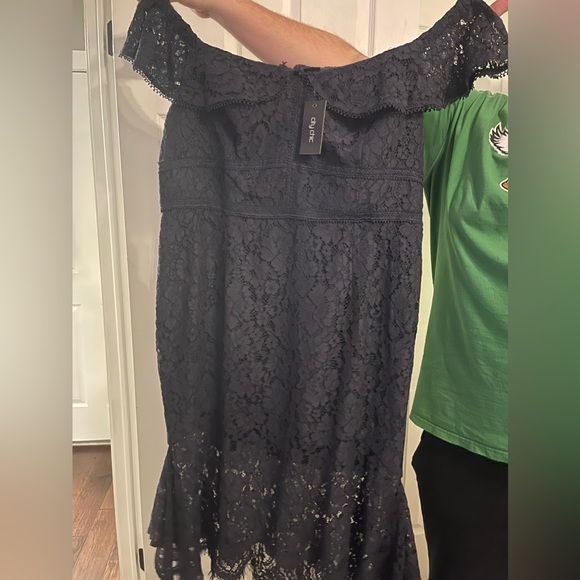 Angel Lace FF Never Worn with Tags in Navy Blue - Picture 4 of 9